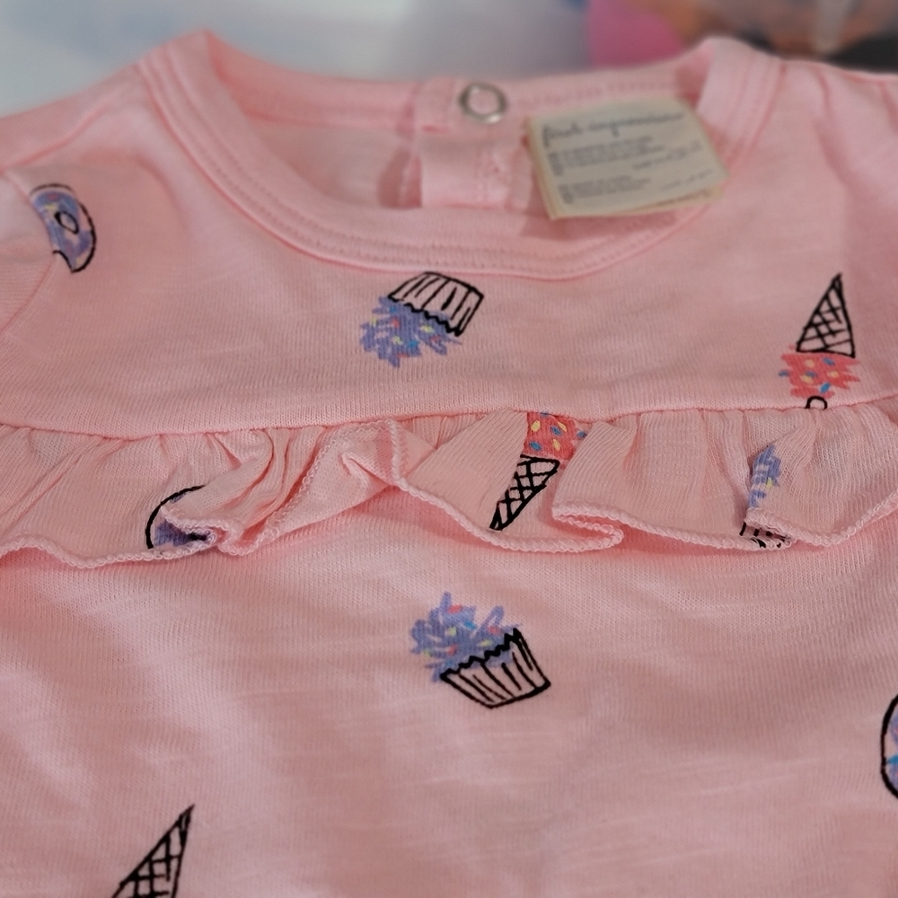 NWOT First Impressions 12 Month Romper. - Picture 3 of 5